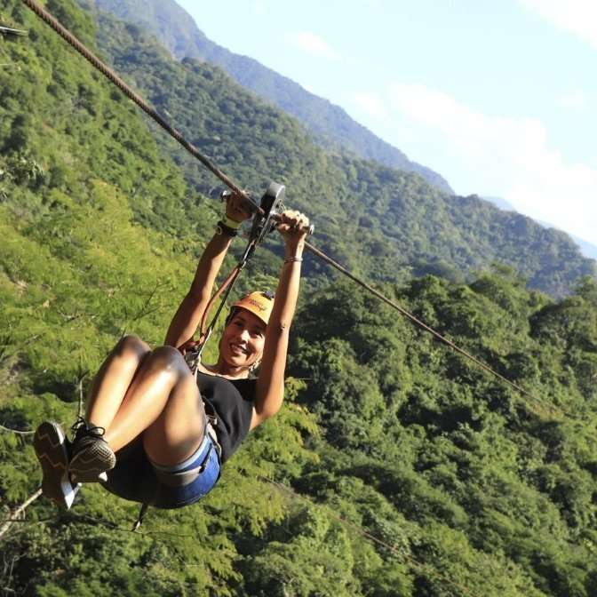 Super Zip Lines with Muleback Tour